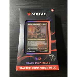 Magic: The Gathering Chaos Incarnate Starter Commander Deck (Sealed)